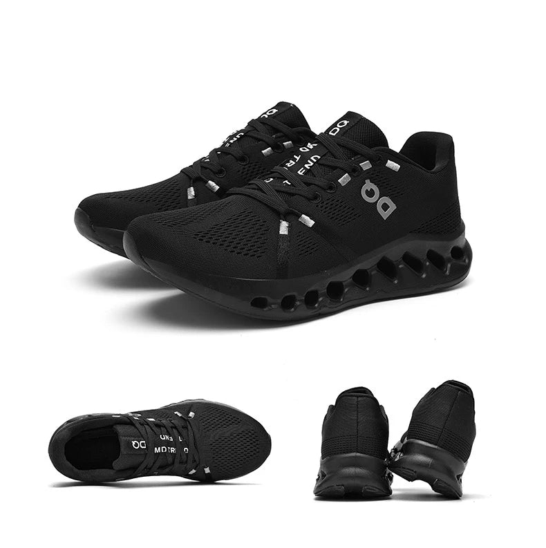 Men's Running Shoes Breathable Lightweight Shock Absorption Athletic Gym Training Sneakers Non-Slip Comfortable Sports Shoes