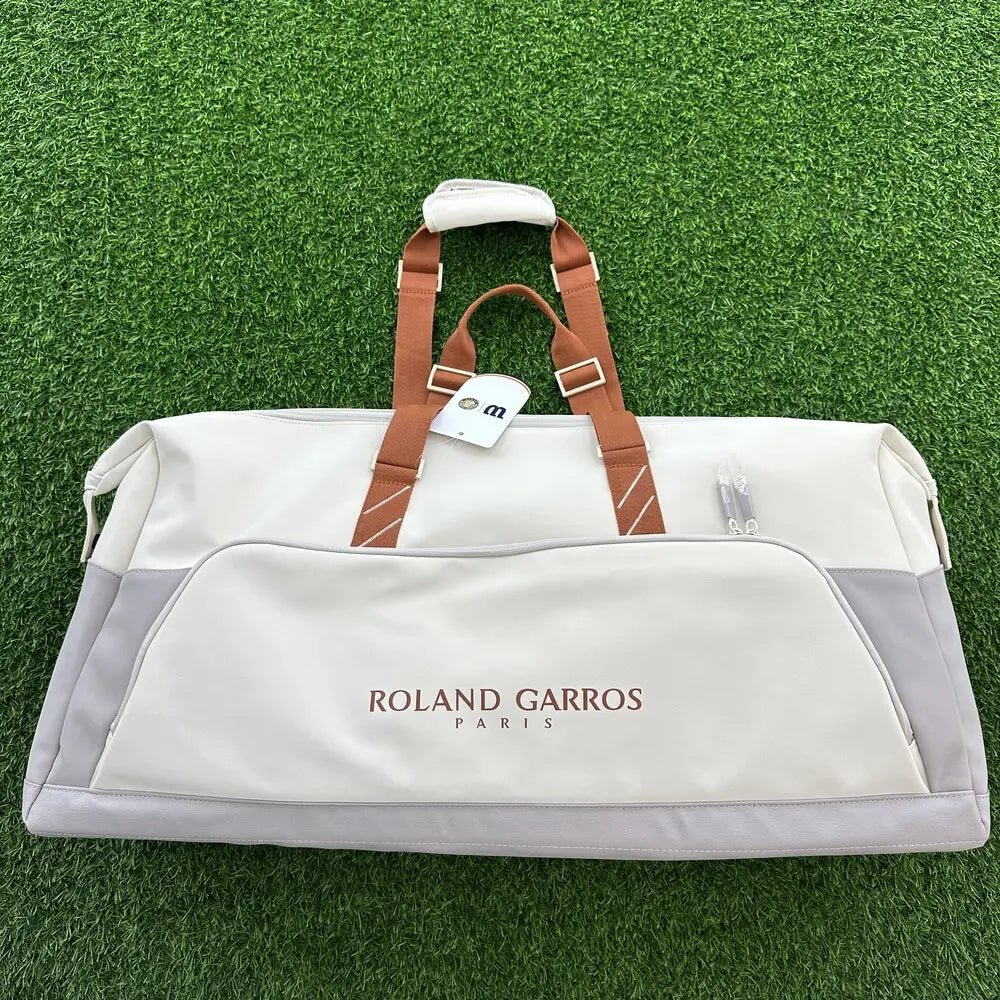 Wilson 2025 ROLAND GARROS LARGE DUFFEL BAG Limited Edition Multi functional Capacity Tennis Bag Sports Backpack WR8042301001