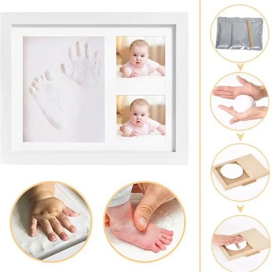 Baby Hands And Footprints Clay Photo Frame Create Lasting Memories With This Baby Hand and Footprints Kit Gifts for Boys Girls