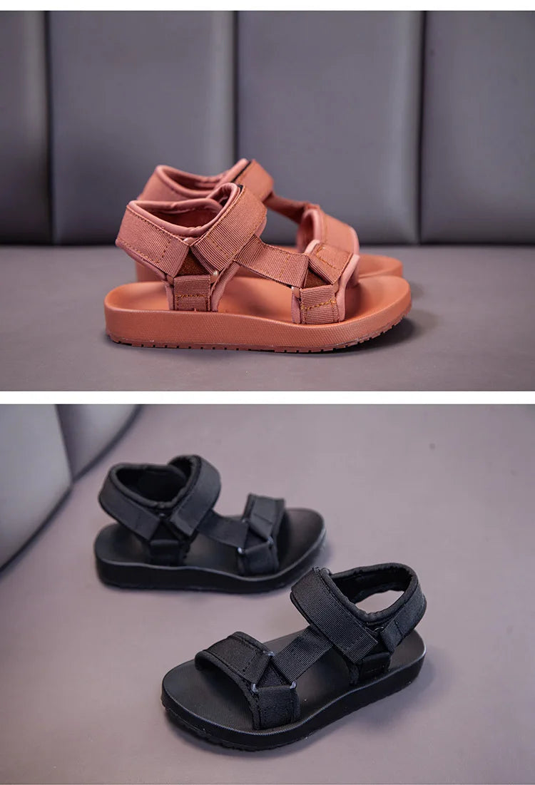 Girls Sandals Summer Kids Shoes Fashion Light Soft Flats Toddler Baby Boys Sandals Infant Casual Beach Children Shoes Outdoor
