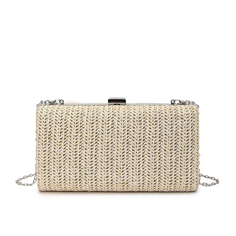 Brand New in 2025 Summer! Women's Woven Handbag. This Fashionable Style Can Be Carried As A Shoulder or Crossbody Bag