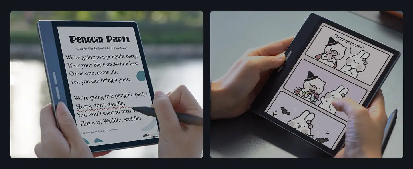 Bigme B751C 7-inch color eink screen e-book reader electronic paper book reading e Ink ebook ereader tablet