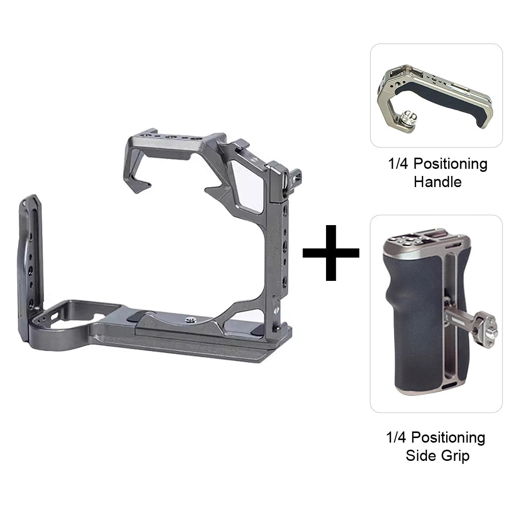 YANZUO Stabilizer Suitable For Panasonic Lumix 5m2 G9m2 Aluminum Camera Protection Frame Kit Suitable S5m2x Camera Rabbit Cage
