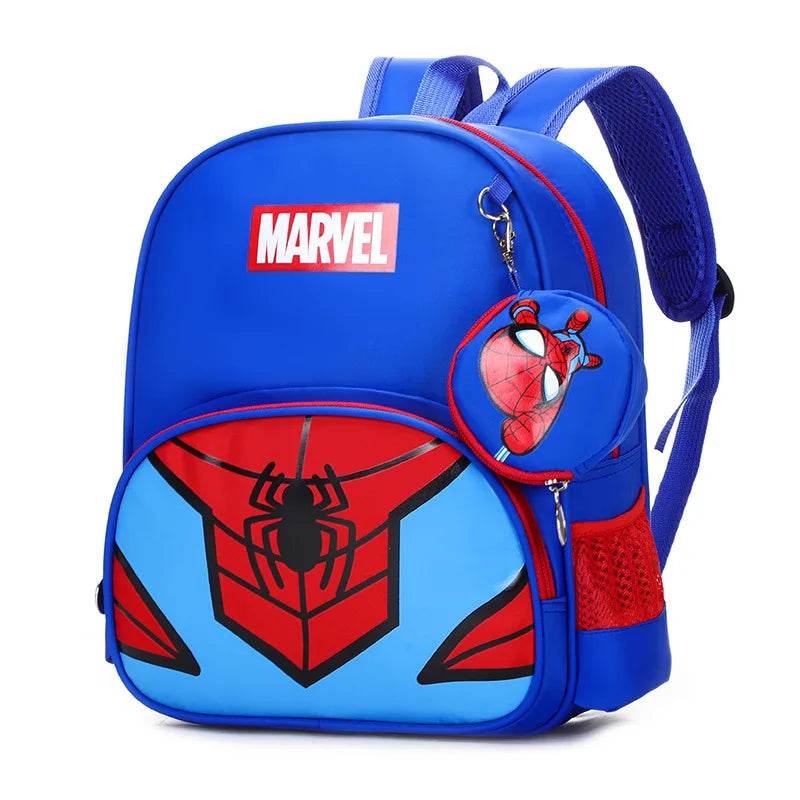 New Children School Bag Boys Girls Spider Man Cartoon Kindergarten Schoolbags Kids Orthopedic Backpacks 4-13 Year - AIAZ