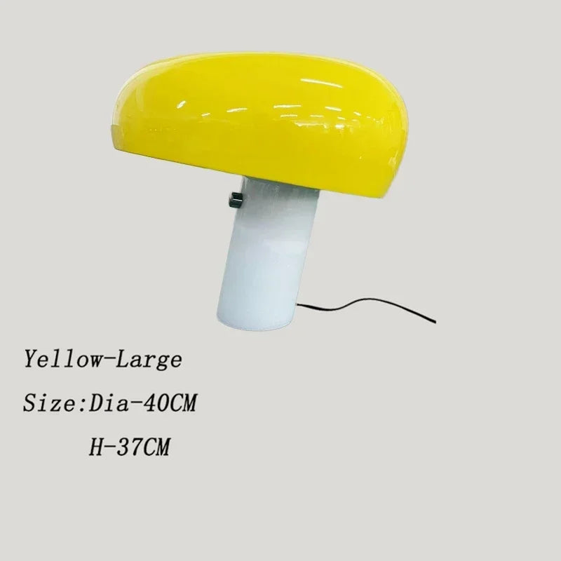 Italian Luxury Designer Mushroom Marble Desk Lamp Modern Children's Study LED Table Lamps Living Room Bedroom Decorative Lights