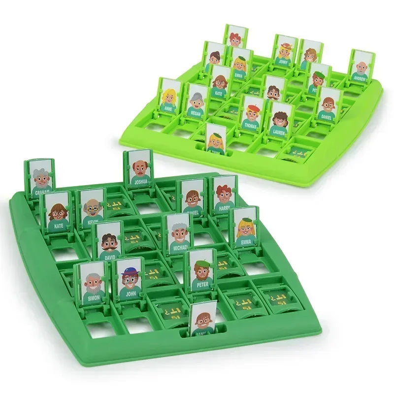 Guess Who I Am Board Game Parent-child Interaction Toy Logical Reasoning CHILDREN'S Puzzle Guess Me You My Character Chessboard