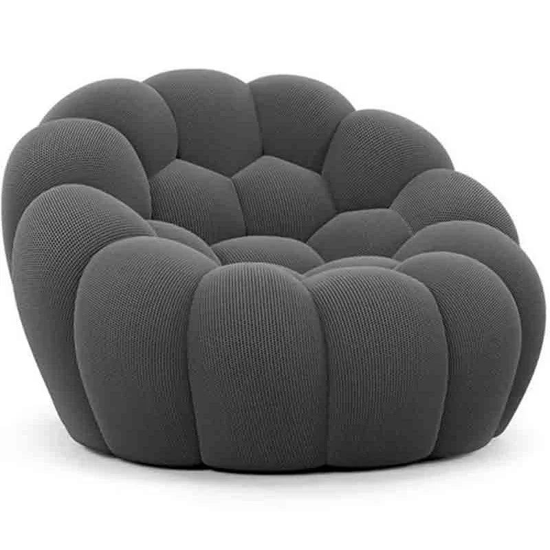 Minimalist European Living Room Sofas Design Double Adult Puffs Bubble Backrest Compressed Boneless Chaise Divano Furniture Home