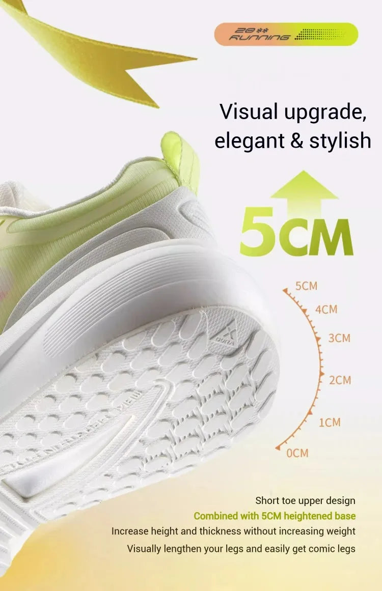 Xtep Dynamic Foam Women Running Shoe Air Wear-Resistant Sports Shoe For Women Non-Slip Female Soft Casual Sneakers 875118110013