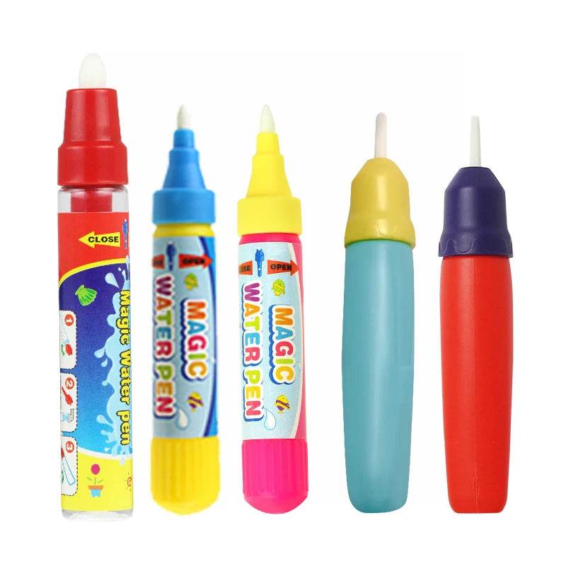 Doodle Pen Magic Pen Painting Mat Toys Pen Writing Mat Pen Water Drawing Toys Replacement Tool Educational Toys for Kids - AIAZ