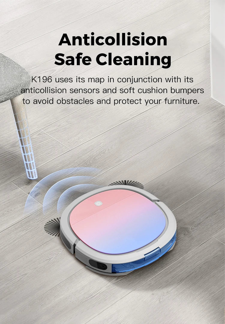 Home Appliance Robot Vacuum Cleaner 180ml Water Tank,Sweeper and Mop Commercial Cleaning Robots House Keeping Vacuum Cleaners