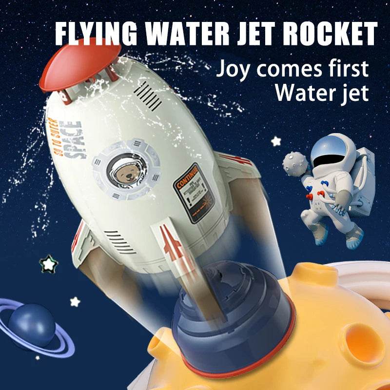 Water Pressure Lift Sprinkler Toy Fun Interaction In Garden Lawn Water Spray Toys for Kids Rocket Launcher Toys Outdoor Rocket - AIAZ