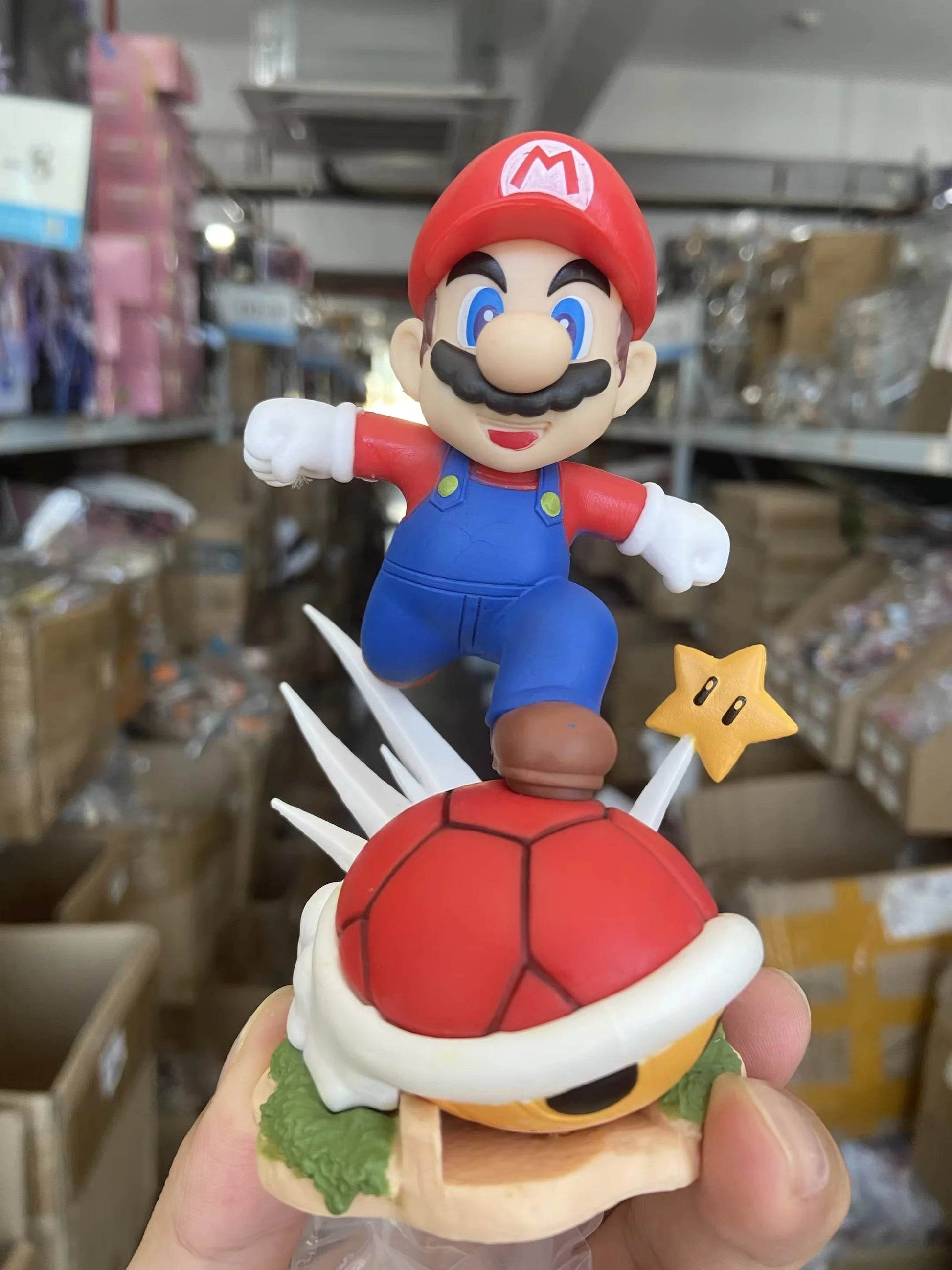 Super Mario Anime Figure Cartoon Grand Running Mario Bros anime Action Figurine PVC Statue Model Collection Desk Doll Toy Gifts - AIAZ