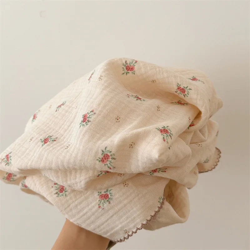 Baby Blanket Newborn Summer Muslin Swaddle Blankets Baby Wrap Cotton Soft Receiving Blankets Bedding Crib Quilt Stuff Bath Towel