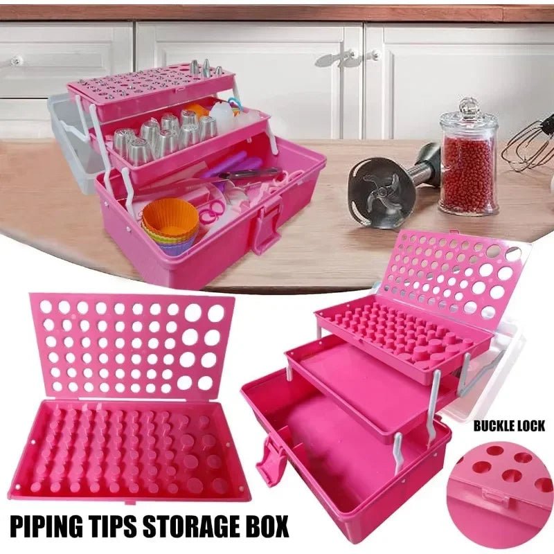 359PCs Cake Decorating Baking Supplies Kit, Baking Set with 66 Piping Tips, Icing Bags and Tips Set for Beginners,Baking Tools