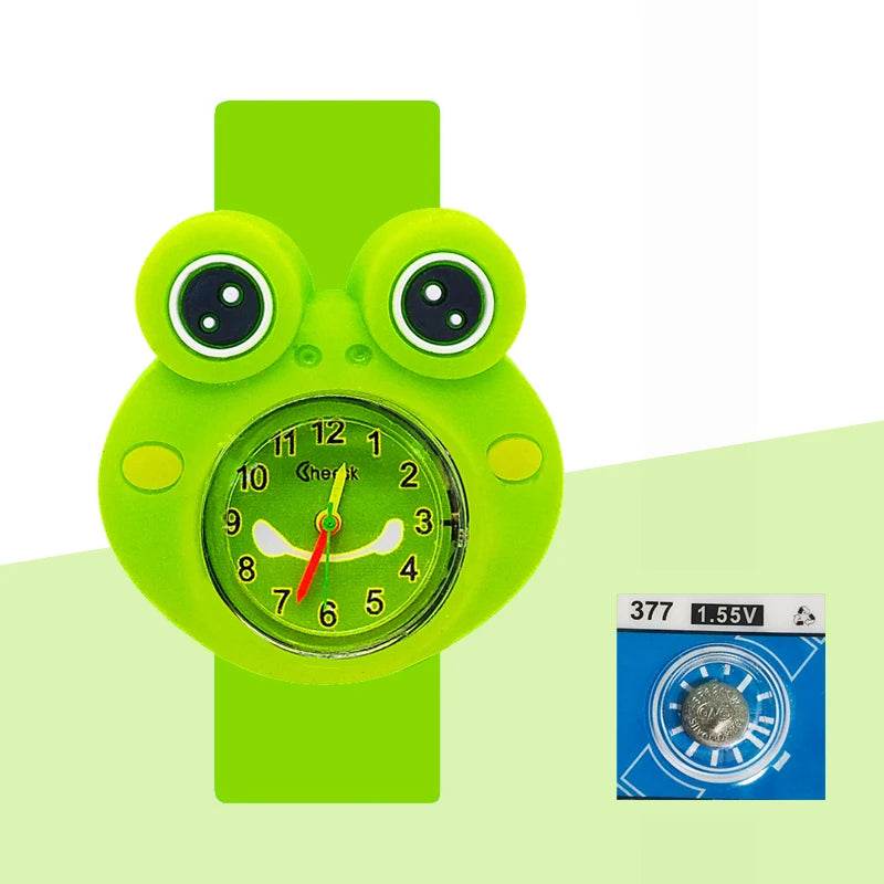 Baby Birthday Gift Children Toys Watches Cartoon Animal Dial Bracelet Kids Watches for Boy Girl 2-15 Years Old Child Clock - AIAZ