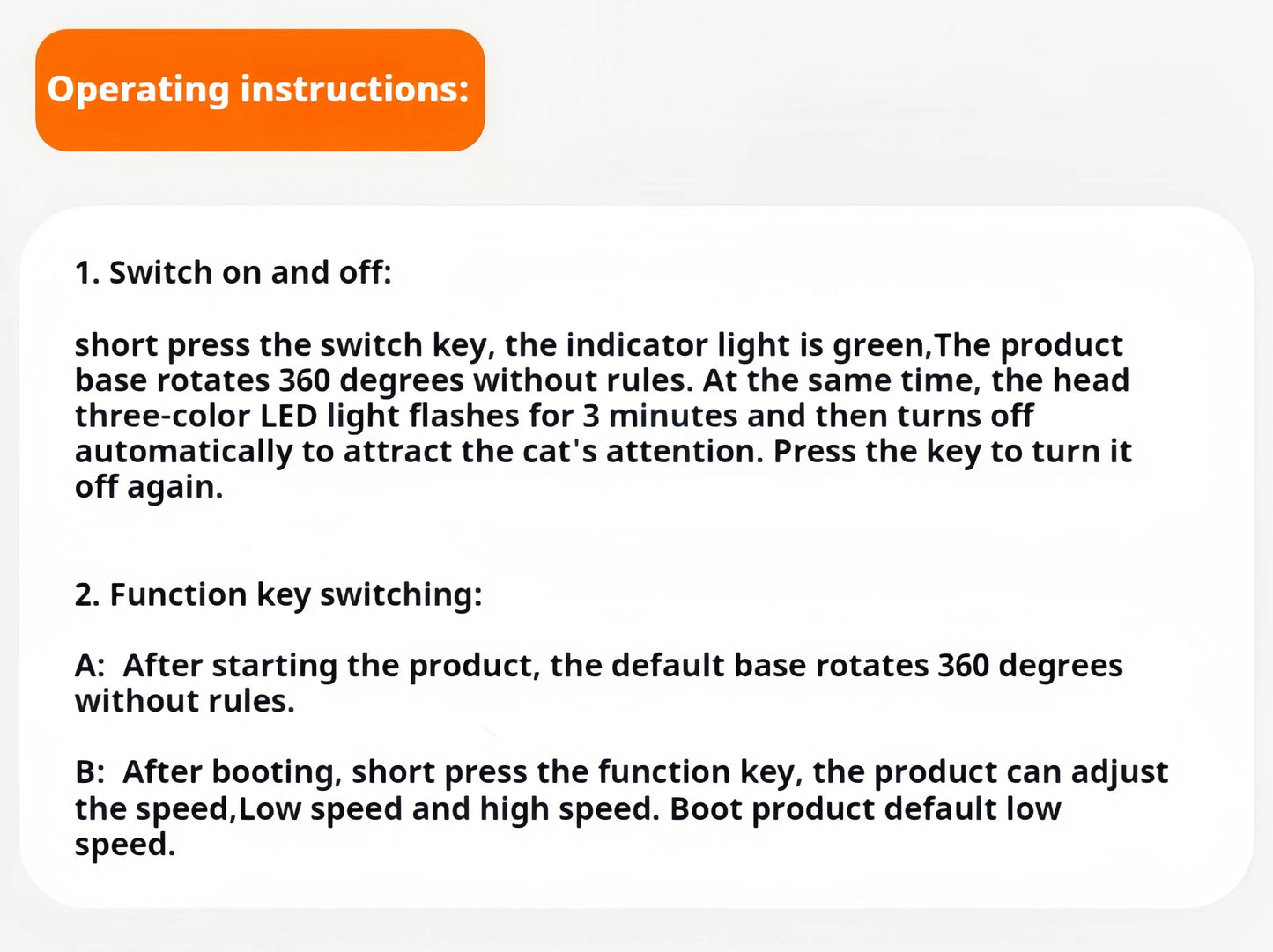 Interactive Cat Toys Rechargeable,Moving Concealed Feathers,Rotating toys,Touch Activated Cat Kitten Toy Cat Exercise Toys