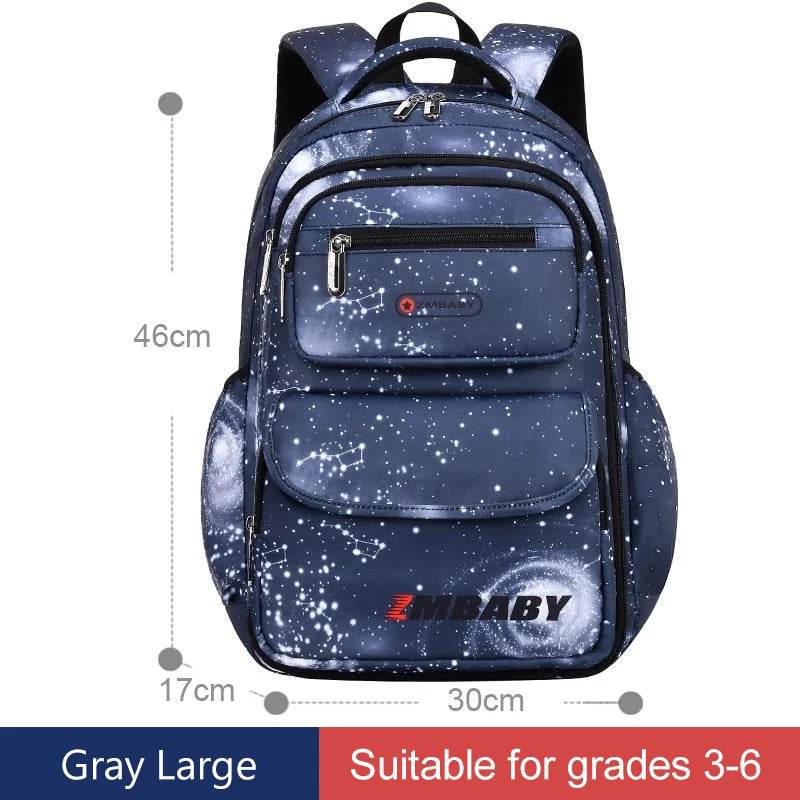 Back to School Adjustable Kids School Backpack for Boys Girls Lightweight Growth Design Waterproof Elementary Primary school Boo - AIAZ