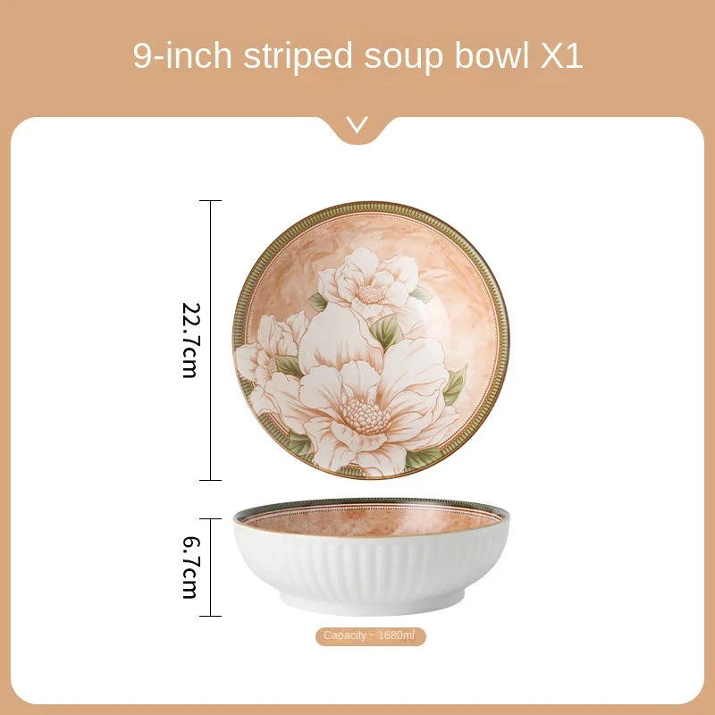 High-quality Ceramic Spoons Wholesale Combinations Household Gift Tableware Sets