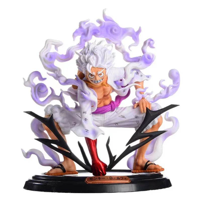 20cm One Piece Figure Nika Luffy Gear 5 Sun God Nika Luffy Figurine Action Figures PVC Statue Collection Model Doll Toys Gift - AIAZ