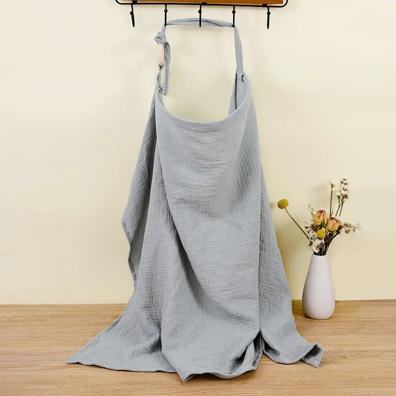 Mother Outing Breastfeeding Cover Double-layer Cotton Baby Feeding Nursing Covers Privacy Breastfeeding Apron Stroller Blanket
