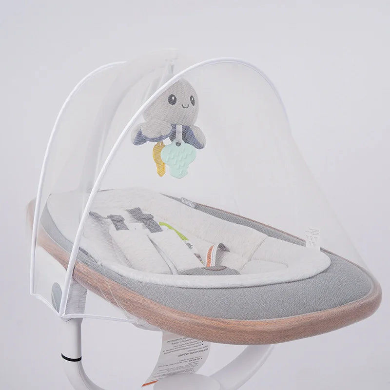 Electric Baby Rocking Chair Newborn Baby Sleep Rocking Bed Multi-mode Baby Cradle Electric Children's Swing