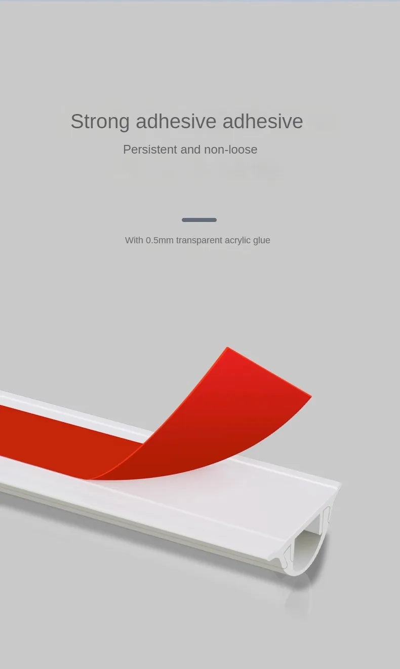 50cm Cord Hider Tv Cable Hider Wall Kit  Wall Cord Concealer Cable Cover Wall Wire Management Cord Covers for Wall Mounted TV