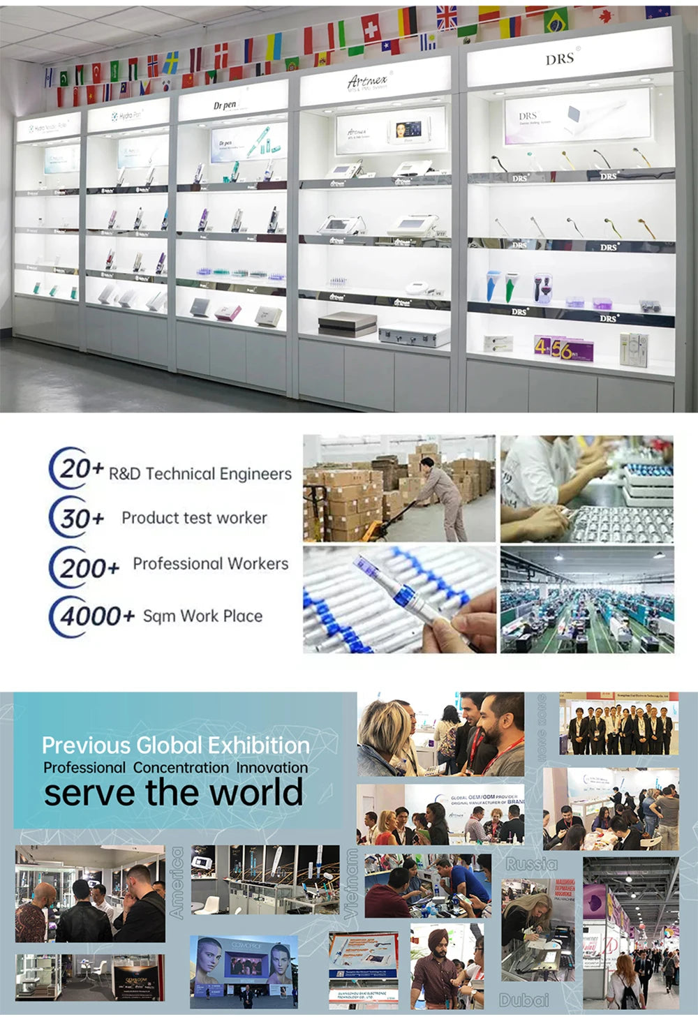 Authentic Dr.pen Ultima M8S Wireless Professional Derma Pen With 22 Needles Catridges For Hair Growth Microneedle Therapy Pen