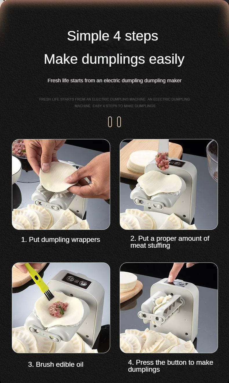 New Electric Dumpling Wrapping Machine Small Food Processors Electric Kitchen Appliances Procesadores De Alimentos