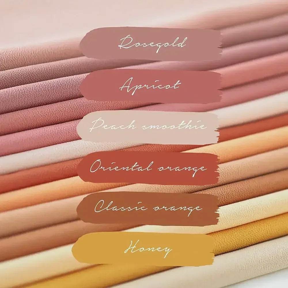 Muslim Women Chiffon Hijab Scarf Chiffon Soft Hijabs Shawl Long Scarves Wrap Headscarves For Muslim Fashion - AIAZ