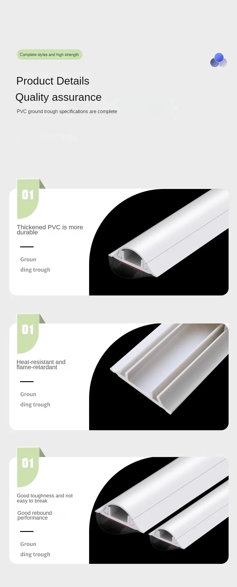 50cm Cord Hider Tv Cable Hider Wall Kit  Wall Cord Concealer Cable Cover Wall Wire Management Cord Covers for Wall Mounted TV