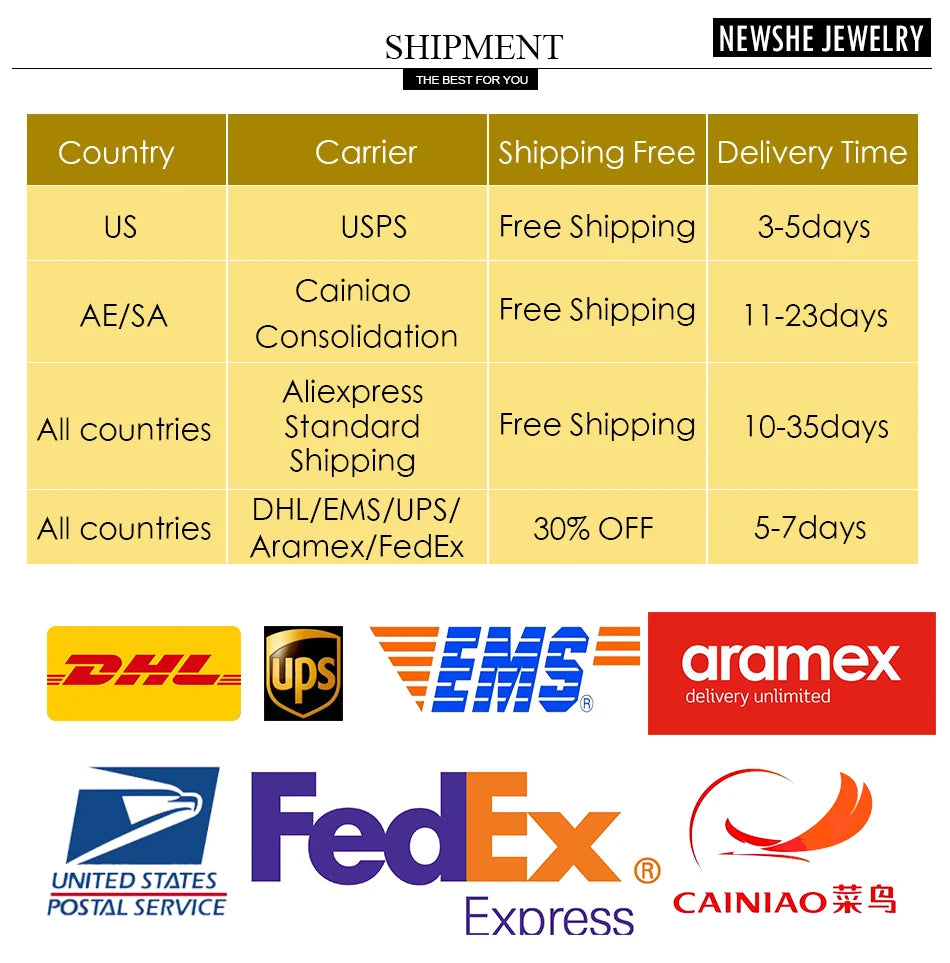 Newshe Vintage 4 Carats Oval Cut 5A Cubic Zircon Wedding Engagement Rings Set for Women Solid 925 Sterling Silver Bridal Jewelry