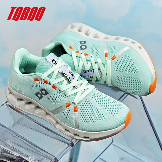 Men's Running Shoes Breathable Lightweight Shock Absorption Athletic Gym Training Sneakers Non-Slip Comfortable Sports Shoes