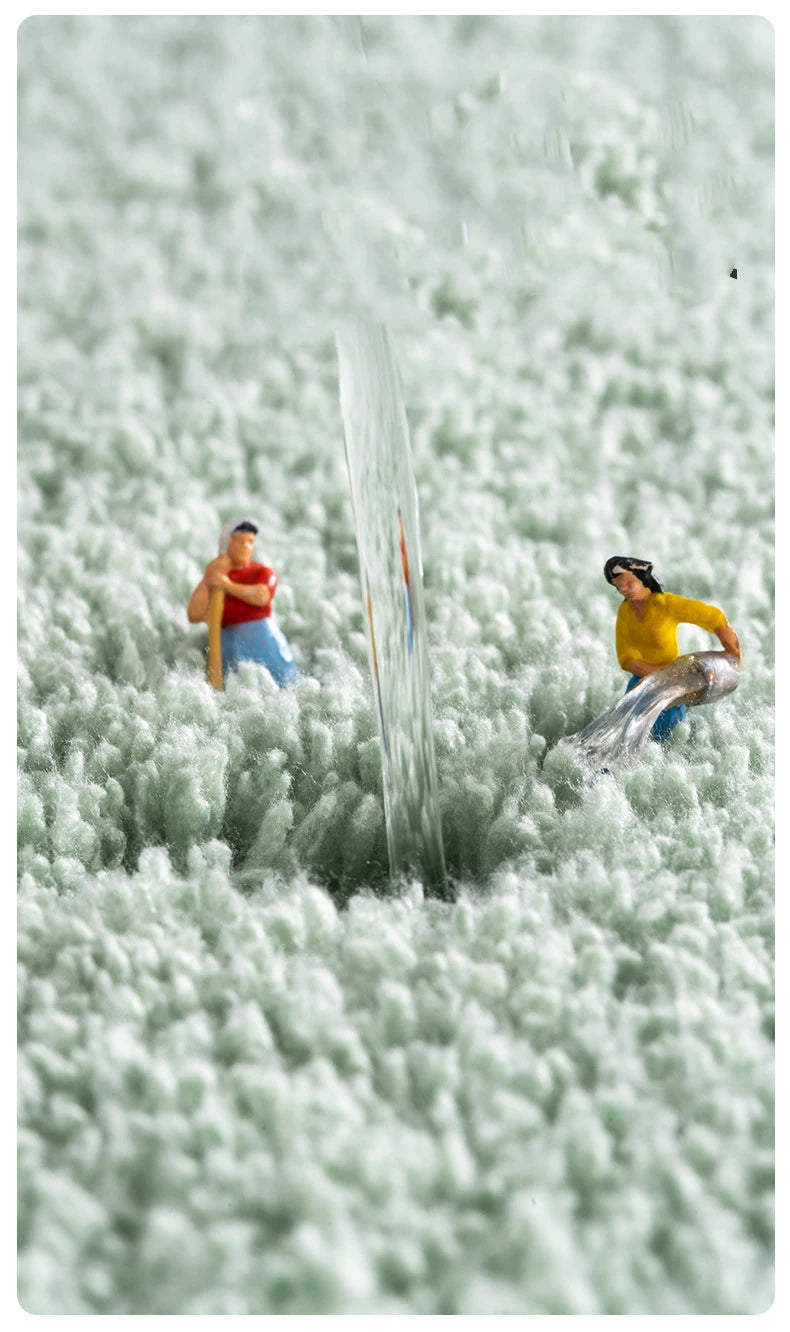 Thick Microfiber Bathroom Doormat,Soft Feeling Bath Feet Carpet,Toilet,Bathtub Side Floor Rugs,Anti-skid Bottom,80x120cm,50x80cm