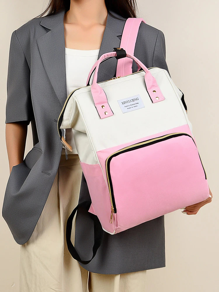 Multifunctional Maternity Bag Lightweight And Convenient Diaper Backpack Large Capacity Baby Care Bag Baby Supplies Storage Bag