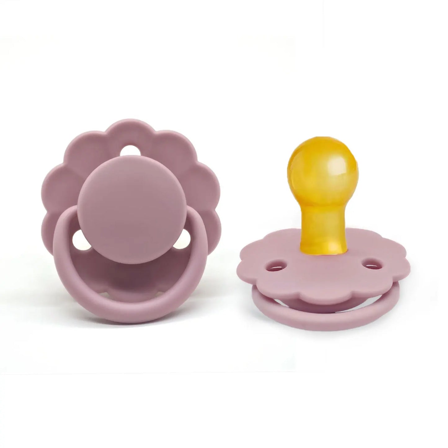 0-36 months macaron color baby silicone pacifier + pacifier chain, food grade material children's chewing fun