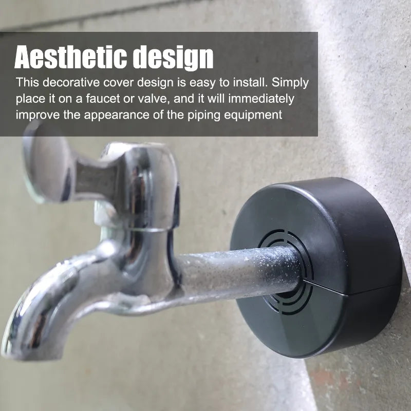 Faucet Decorative Cover Plastic Water Pipe Connector Wall Covers Heighten Valve Panel Shower Kitchen Bathroom Tap Accessories
