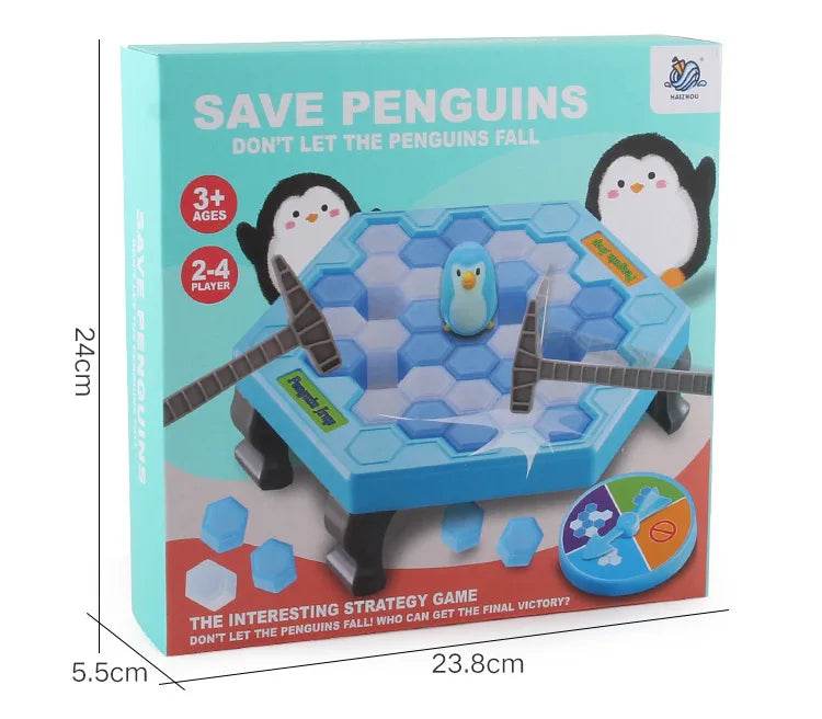 Penguin Breaking Ice Table Game Parent-child Interactive Puzzle Toys party game for kids juegos family games Birthday gift toys - AIAZ