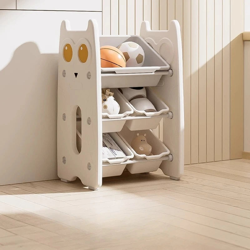 Children's Toy Storage Rack, Floor Standing Multi-layer Storage Rack, Easy Classification and Organization Storage Rack