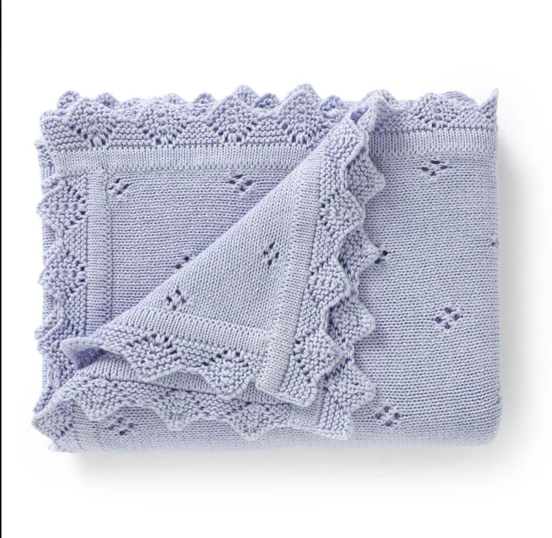 Knitted Baby Blanket Newborn Swaddle Wrap Blankets For Boys Girls 100% Cotton Soft Infant Receiving Blanket Crib Quilt Stuff