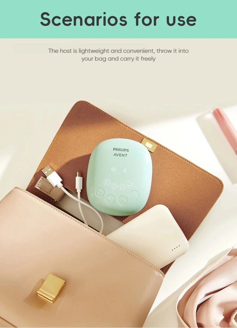 PHILIPS AVENT Electric Breast Pump 2 Modes USB Chargable Silent Portable Milk Extractor Automatic Milker Portable Breast Pump