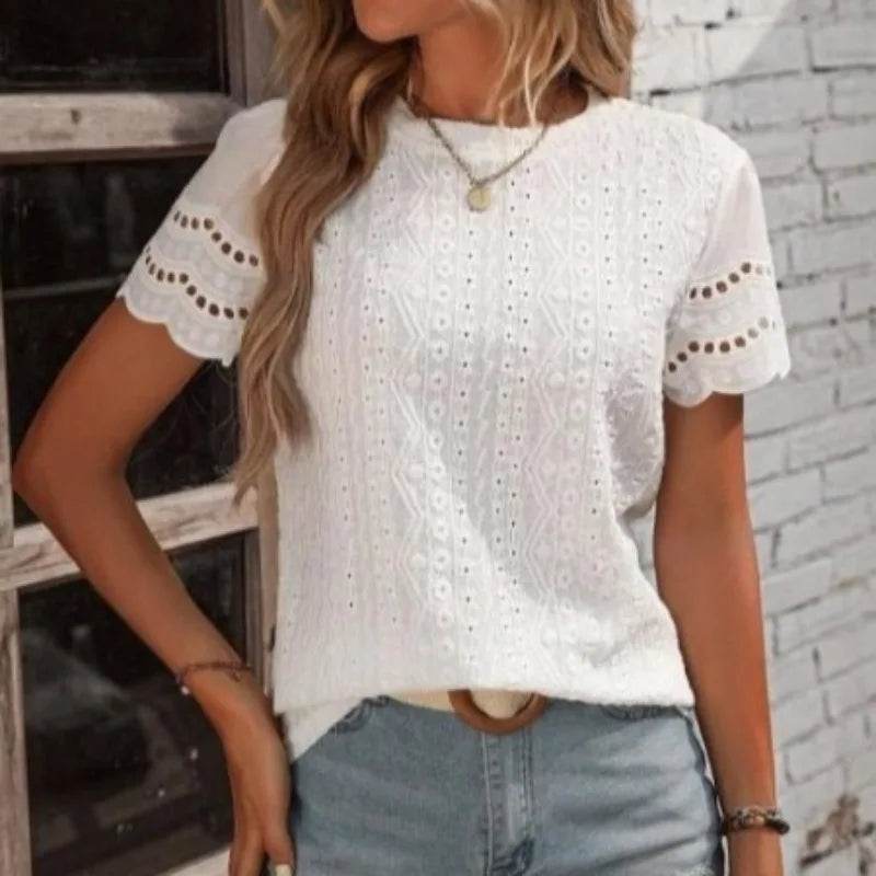 Summer Top Tee Fashion Shirts for Women Clothing Casual T-Shirts Blusas Streetwear Ropa Mujer Harajuku Tops Woman Clothes Tshirt - AIAZ