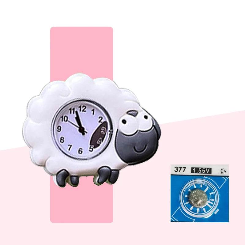 Baby Birthday Gift Children Toys Watches Cartoon Animal Dial Bracelet Kids Watches for Boy Girl 2-15 Years Old Child Clock - AIAZ