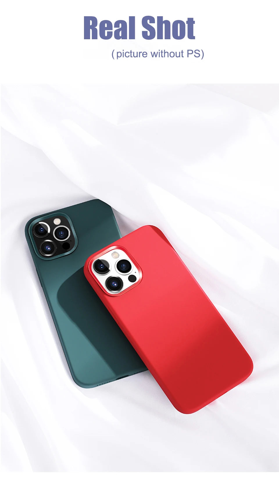 Luxury Liquid Silicone Phone Case for APPLE iPhone 11 13 12 14 15 16 Pro Max Cases for iPhone 15 Plus Shockproof Protector Cover