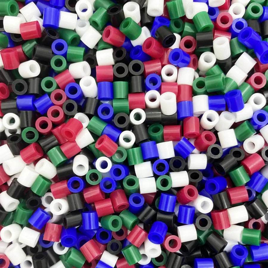 5MM 1000PCs Pixel Puzzle Iron Beads for kids Perler Hama Beads Diy High Quality Handmade Gift toy Fuse Beads - AIAZ