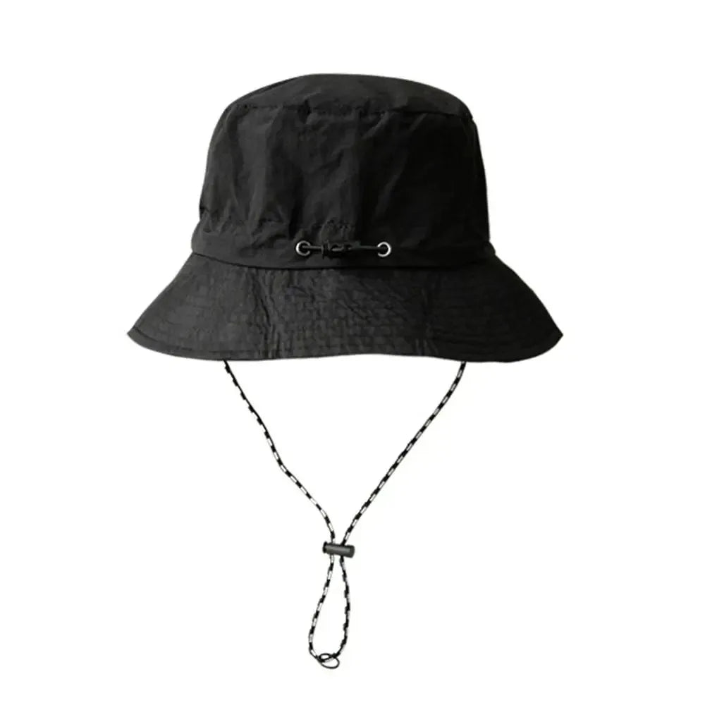 Summer Sun Protection Waterproof Fisherman hat Bucket Hat Camping Hiking Cap With Storage Bag Anti-UV Sun Hat Mountaineering Cap