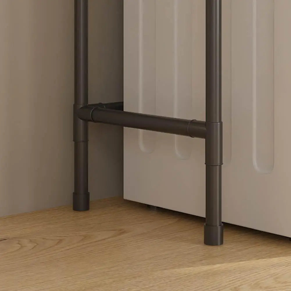 Over The Toilet Storage Space Saver Metal Bathroom Perforated Multi Rack Functional Bathroom Non Storage Shelves Y3E8