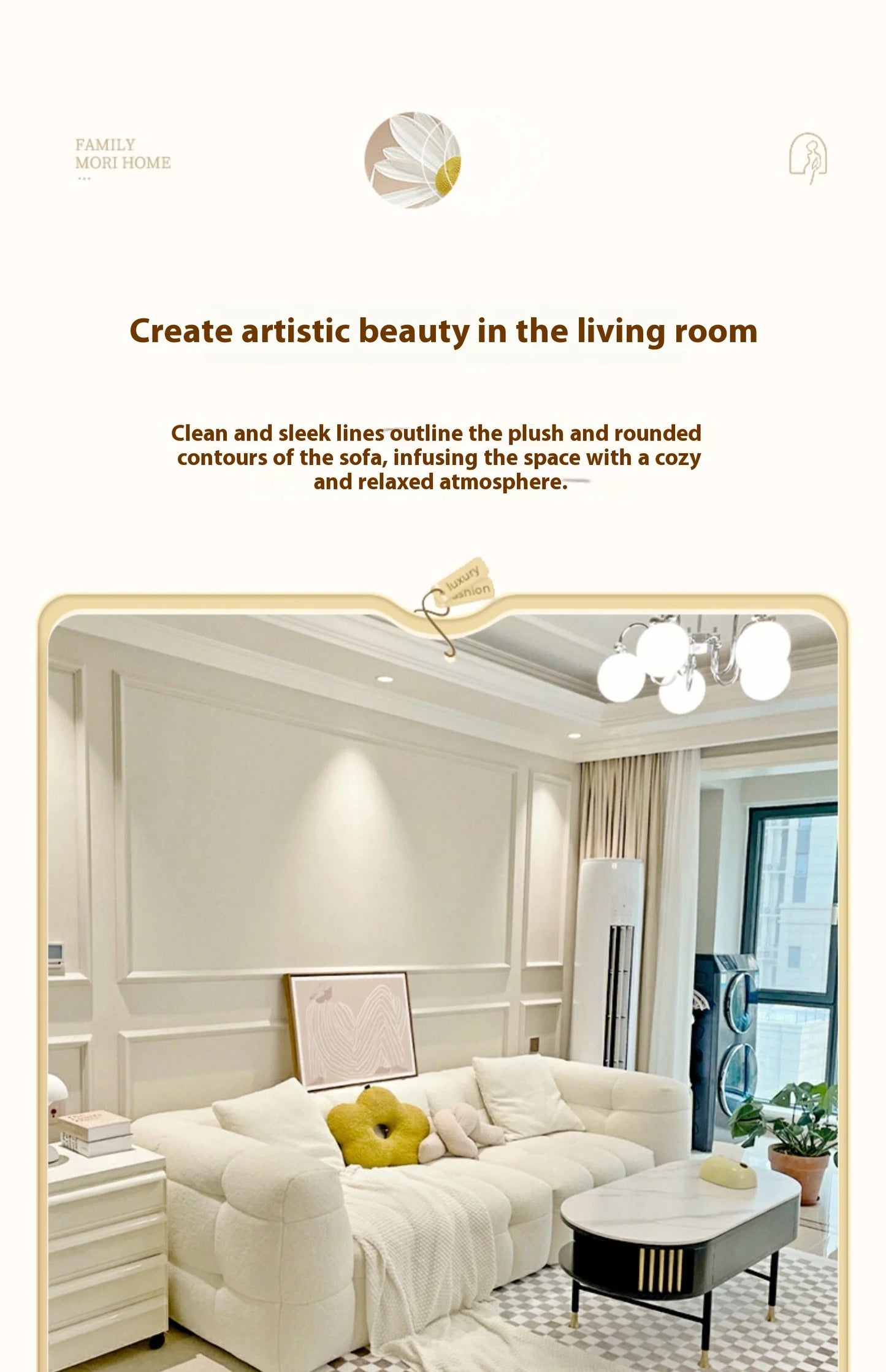 Family Luxury Living Room Sofas European Modern Plush Reclining Sofa Corner Lounger Muebles Para El Hogar Home Decoration