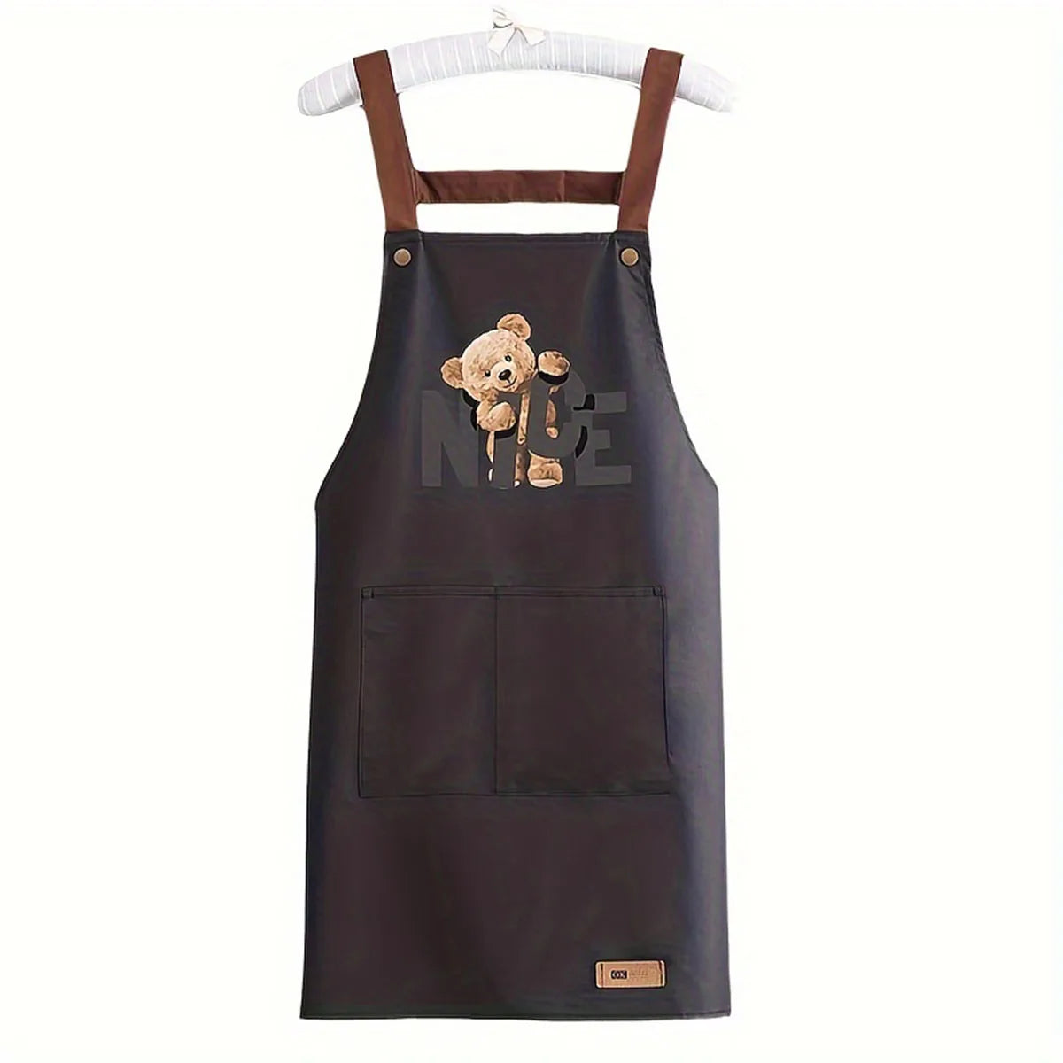 Resistant Dirt Apron Waterproof and Oil Resistant Household Kitchen Cooking Fashion Apron Adult Work Clothes Kitchen Accessories