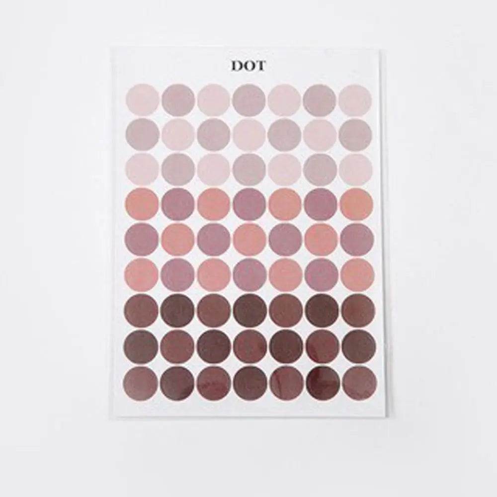 School Supplies Planner Album Self-adhesive Decorative Decals Label Stickers Stationery Stickers Diary Scrapbooking Stickers - AIAZ