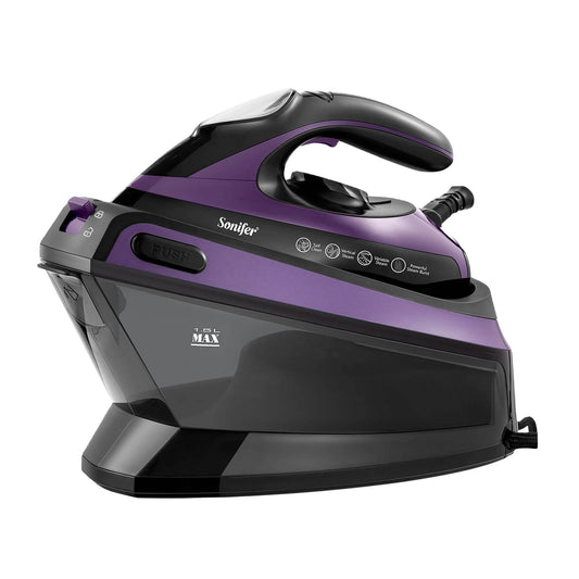 HOT Sonifer SF-9112 Household 1.5L Water tank Vertical Press Electric Steam Station Iron for Clothes - AIAZ
